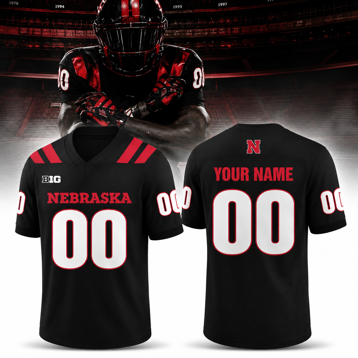 Nebraska Cornhuskers 2026 Alternate Uniform College Football Jersey Merch