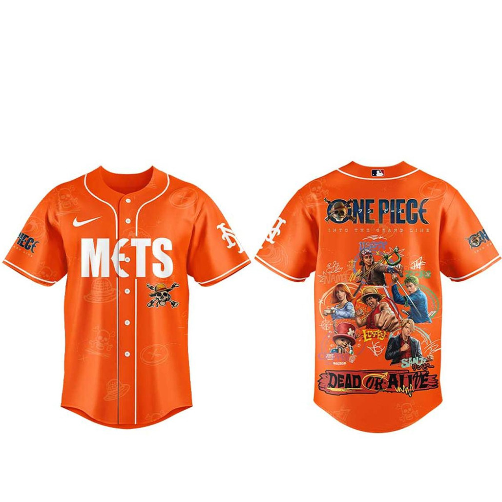 New York Mets One Piece 2026 Dead Or Alive Baseball Jersey 1 - Unicasport New York Mets One Piece 2026 Dead Or Alive Baseball Jersey