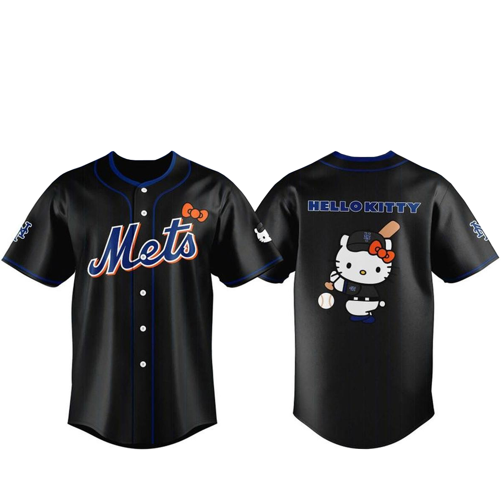 New York Mets x Hello Kitty Day 2026 Baseball Jersey 1 - Unicasport New York Mets x Hello Kitty Day 2026 Baseball Jersey