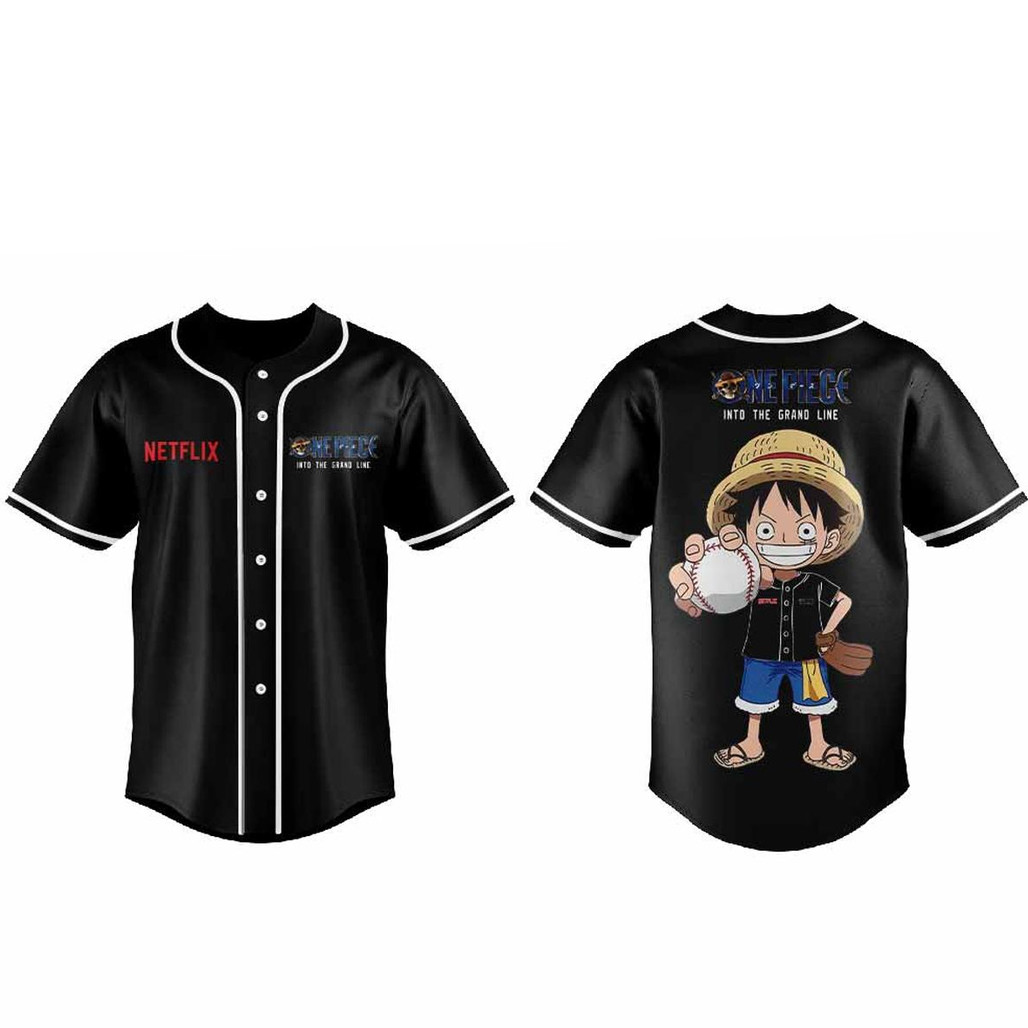 One Piece The Straw Hat Crew 2026 World Baseball Classic Baseball Jersey 1 - Unicasport One Piece The Straw Hat Crew 2026 World Baseball Classic Baseball Jersey