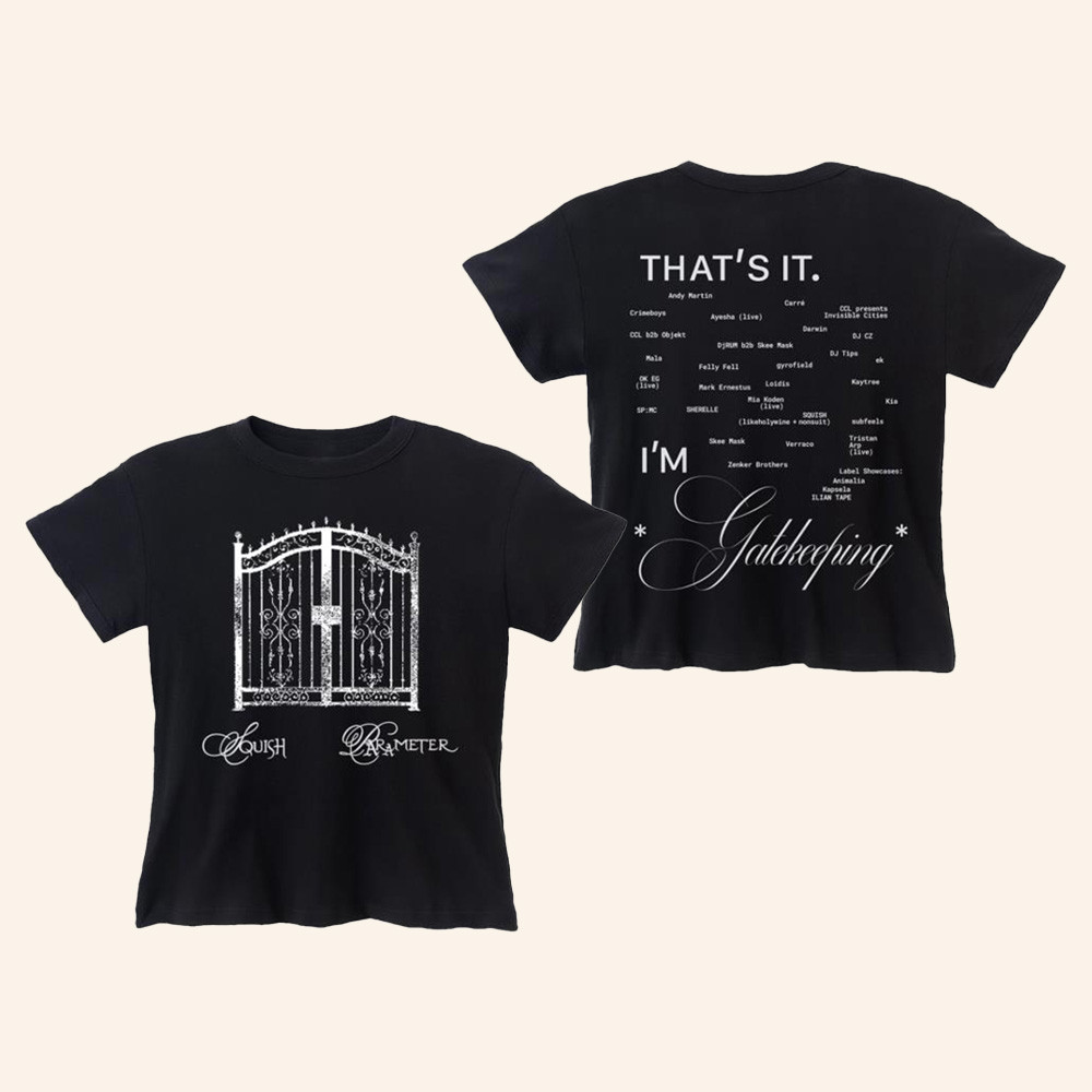 Parameter x SQUISH Weekender Merch That's It I'm Gatekeeping Baby Tee Gifts For Her