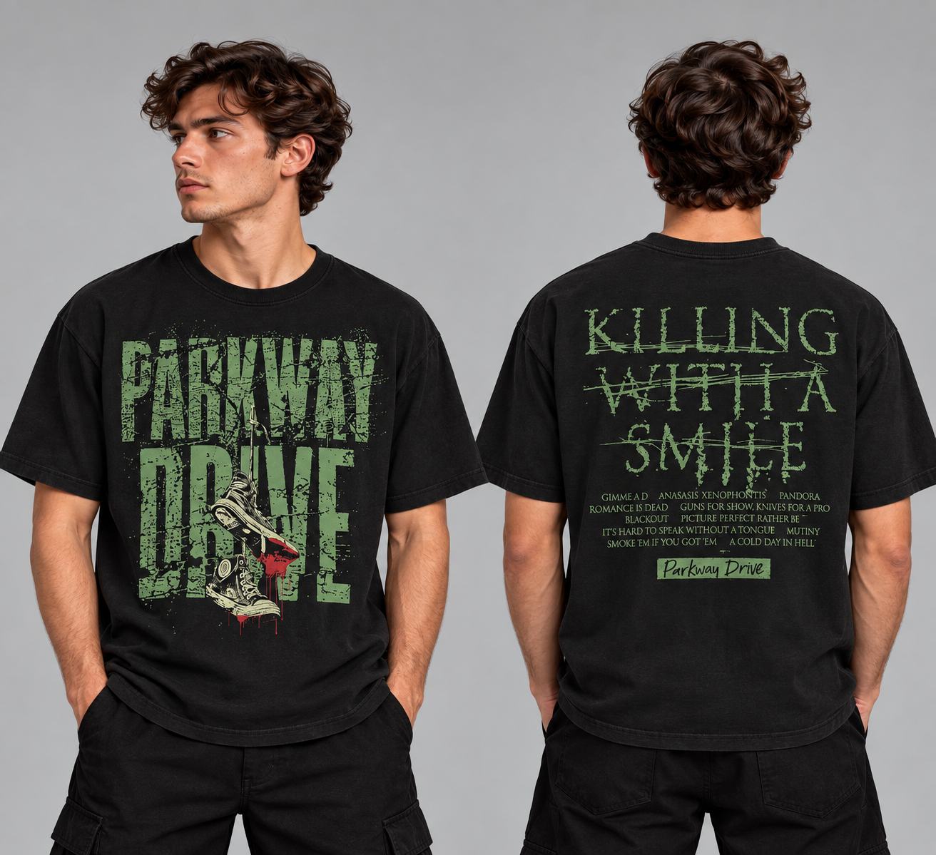 Parkway Drive Killing With A Smile Tracklist 2026 T-Shirt Merch 1 - merchtourboutique parkway drive killing with a smile tracklist 2026 t shirt merch 39JZR - merchtourboutique