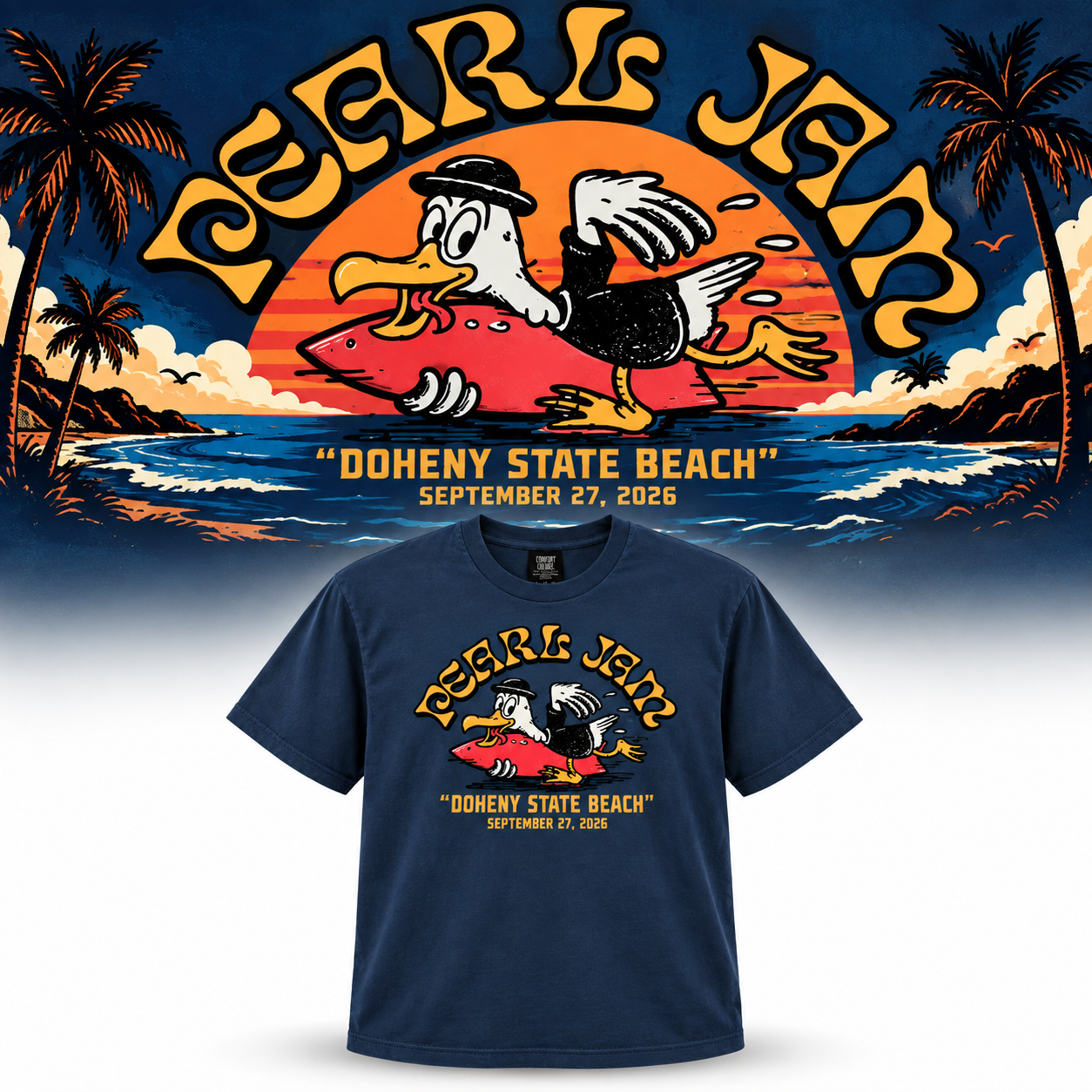 Pearl Jam Dana Point California September 27 2026 Ohana Festival
