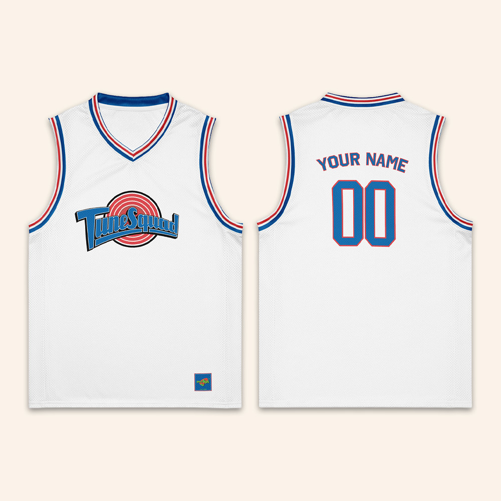 Personalized Space Jam Merch Tune Squad Basketball Jersey Space Jam Lovers Gifts Ideas