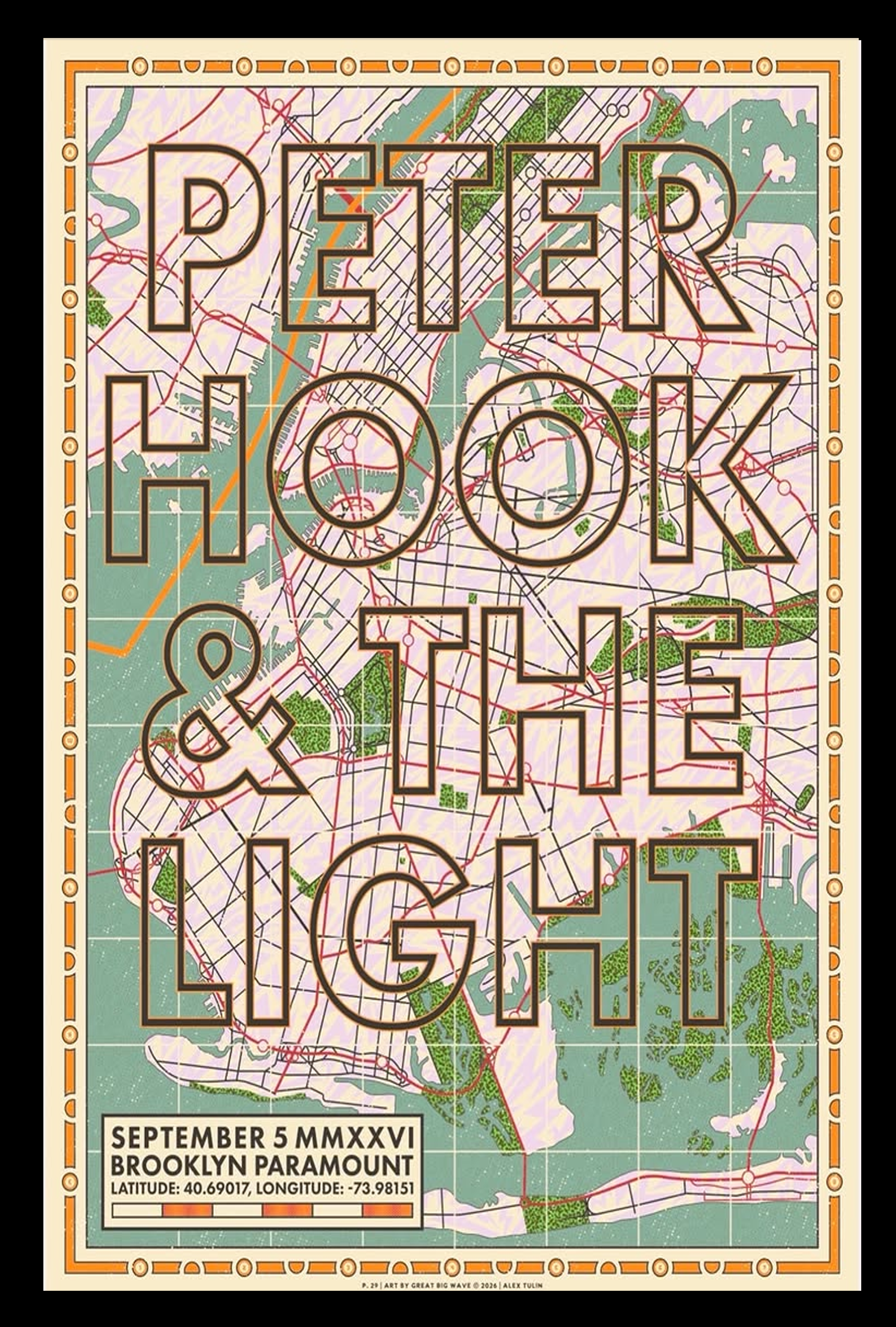 Peter Hook & The Light Sep 5 2026 Brooklyn Paramount Brooklyn NY Concert Poster Limited Merch 1 - merchtourboutique peter hook %26 the light sep 5 2026 brooklyn paramount brooklyn ny concert poster limited merch ML0Oe - merchtourboutique