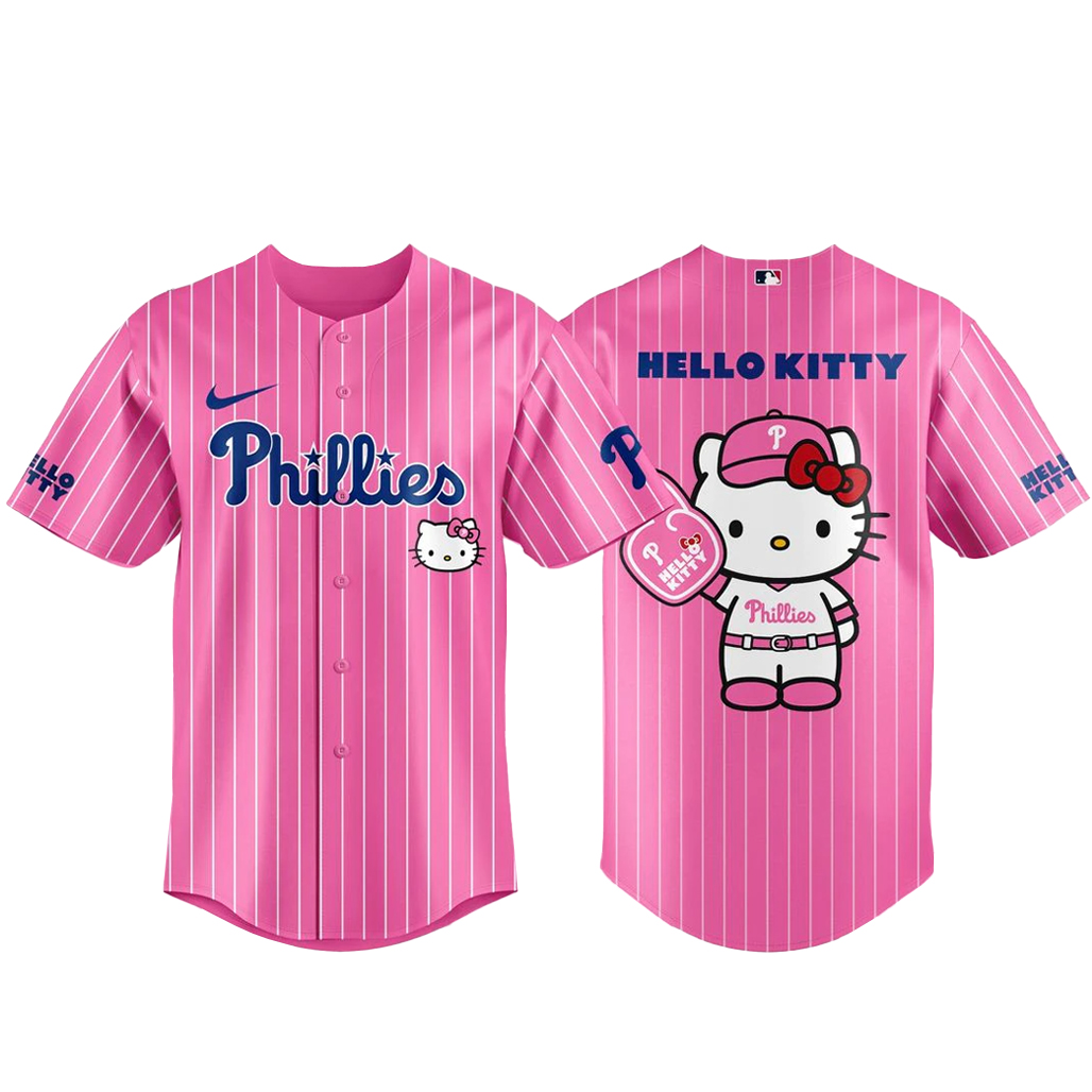 Philadelphia Phillies x Hello Kitty 2026 Pink Baseball Jersey_1 1 - Unicasport Philadelphia Phillies x Hello Kitty 2026 Pink Baseball Jersey_1