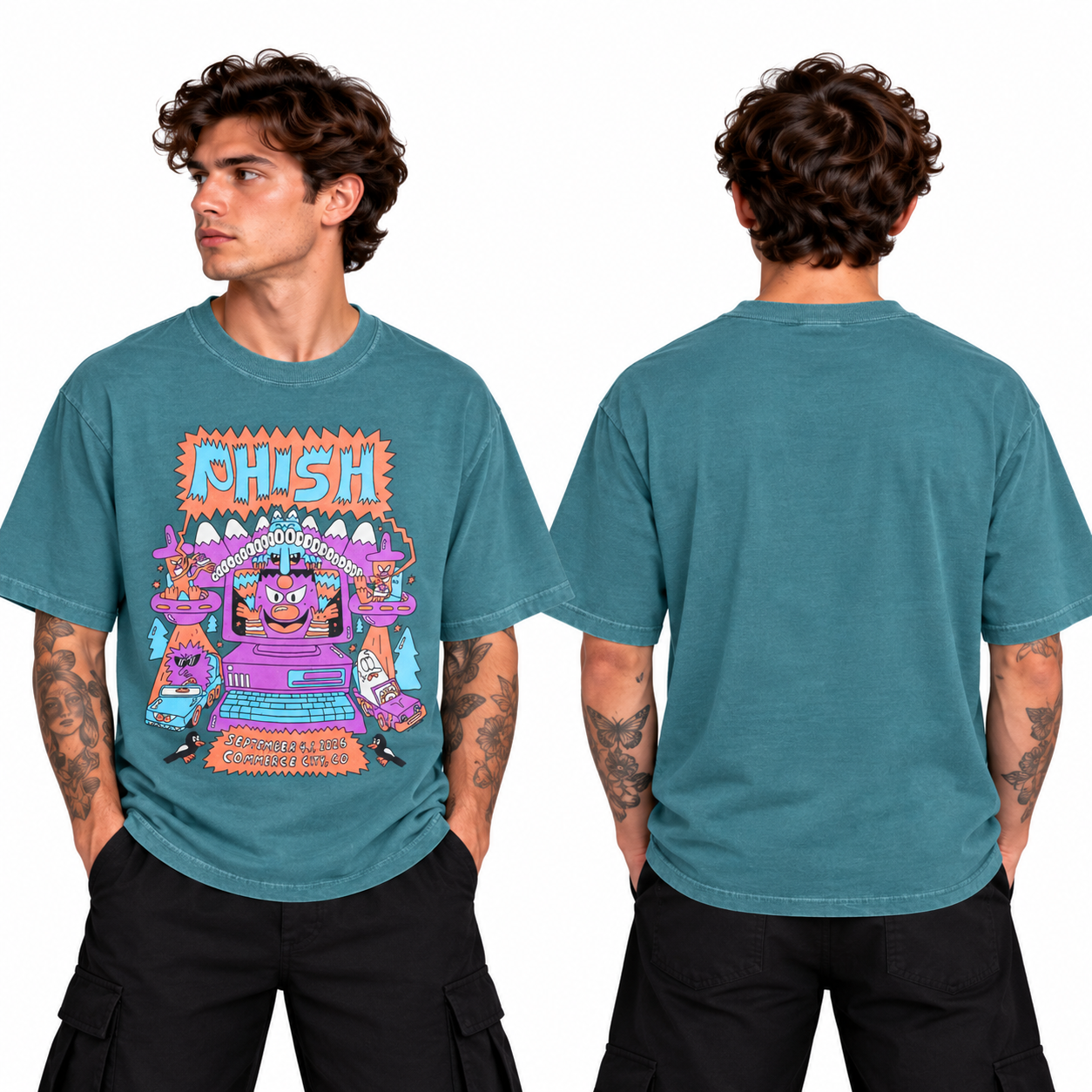 Phish Commerce City Summer Tour 2026 Colorado T-Shirt Merch 1 - merchtourboutique phish commerce city summer tour 2026 colorado t shirt merch gMzKA - merchtourboutique