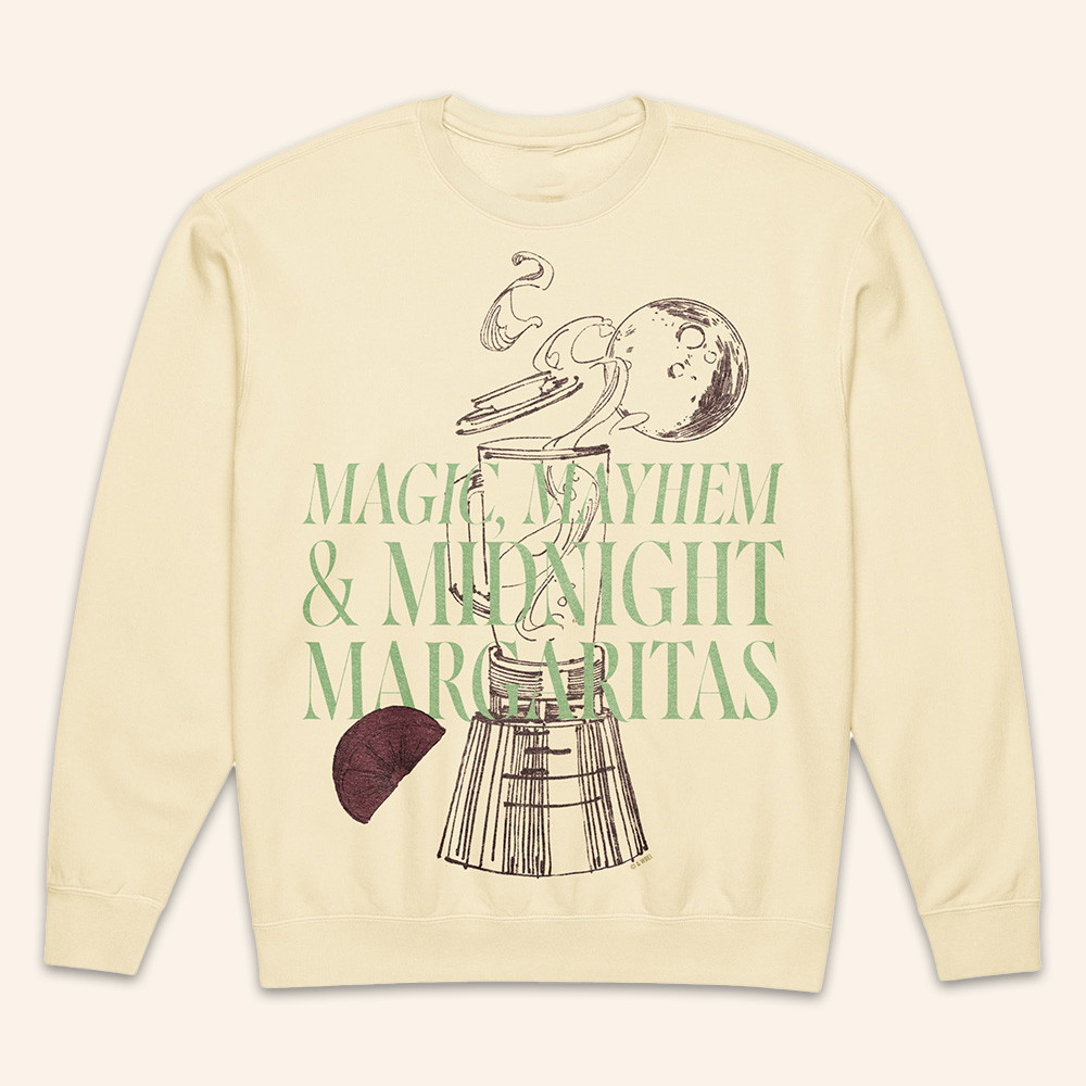 Practical Magic 2 Merch Magic Mayhem And Midnight Margaritas Sweatshirt Gifts For Fantasy Lovers