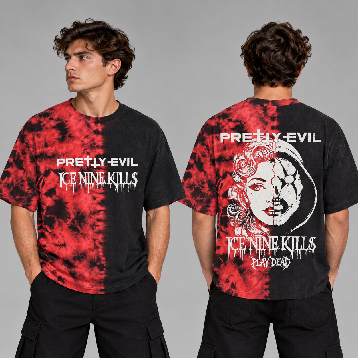 PRETTY EVIL Ice Nine kills Play dead Tee Merch