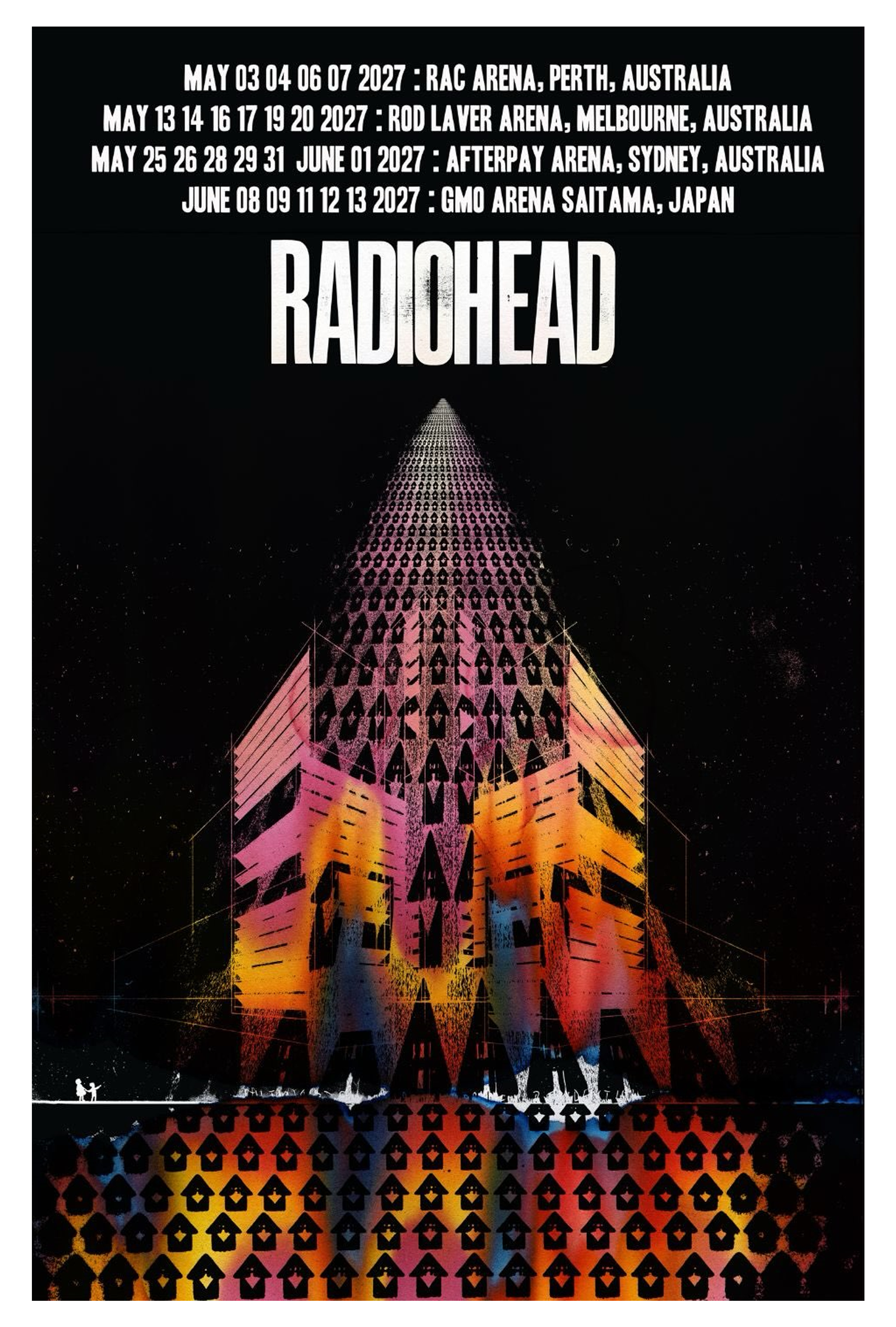 Radiohead Australia & Japan 2027 Tour Poster, Perth Melbourne Sydney Saitama Concert Artwork Merch 1 - merchtourboutique radiohead australia %26 japan 2027 tour poster perth melbourne sydney saitama concert artwork merch 7nnCF - merchtourboutique