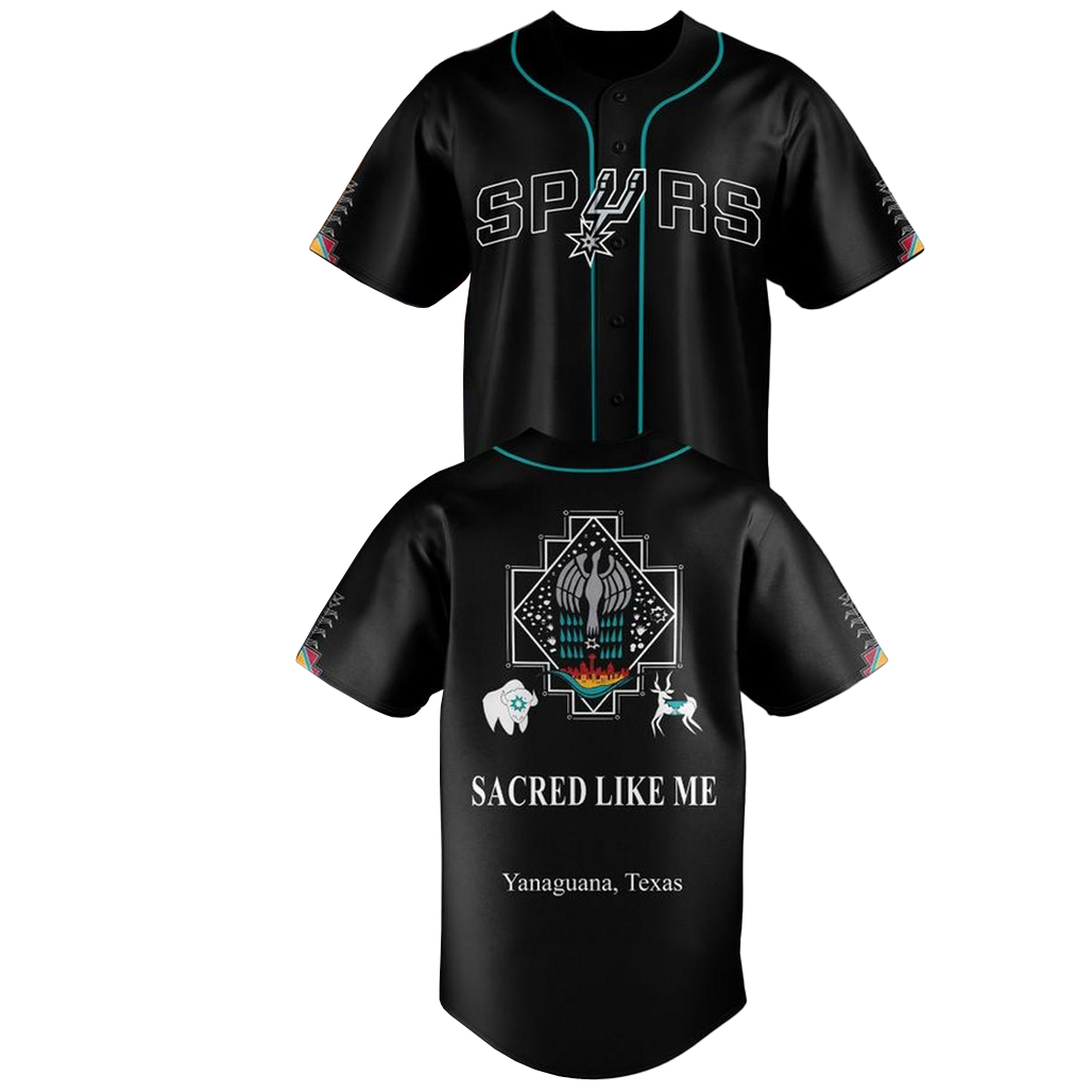 San Antonio Spurs x Native American Heritage Night 2026 Baseball Jersey