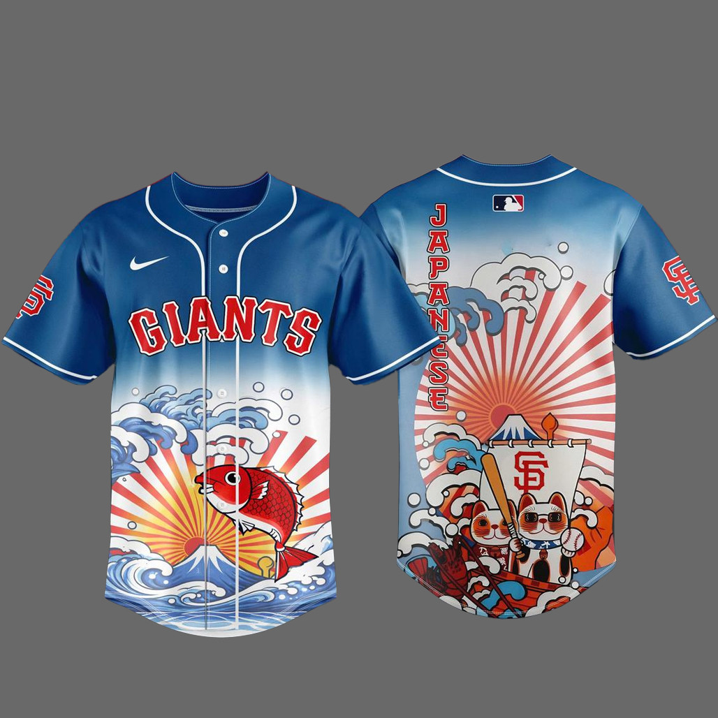 San Francisco Giants Japanese Heritage Night In The Bay 2026 Baseball Jersey 1 - Unicasport San Francisco Giants Japanese Heritage Night In The Bay 2026 Baseball Jersey