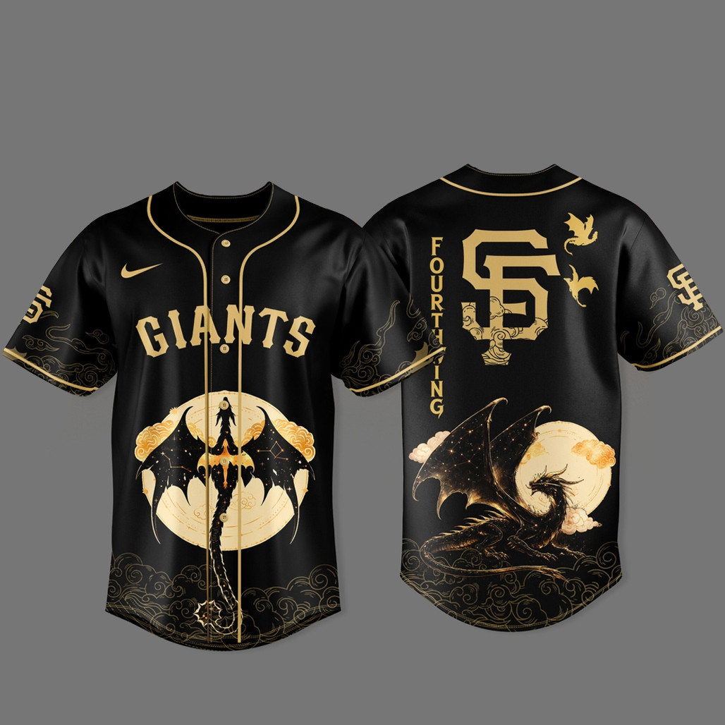 San Francisco Giants x Fourth Wing 2026 Black Baseball Jersey 1 - Unicasport San Francisco Giants x Fourth Wing 2026 Black Baseball Jersey