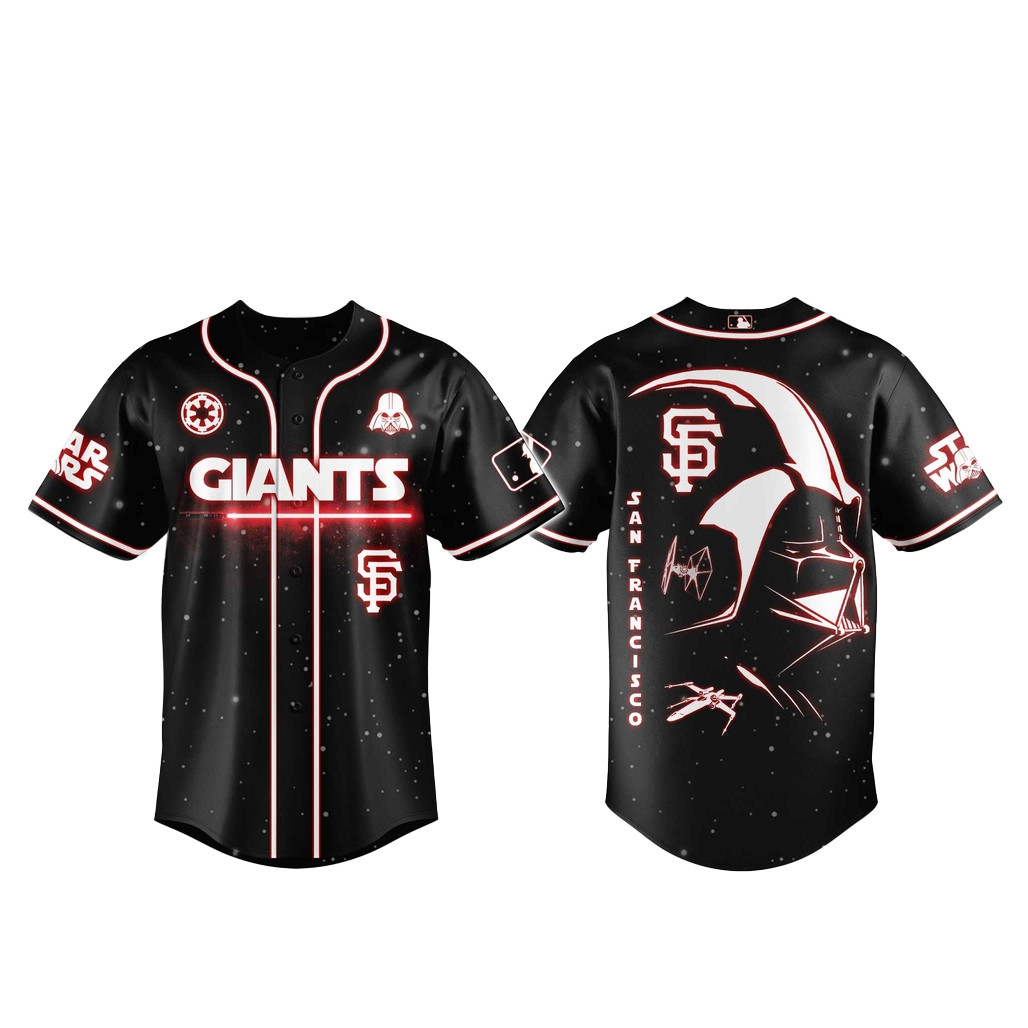 San Francisco Giants x Star Wars Darth Vader 2026 Baseball Jersey 1 - Unicasport San Francisco Giants x Star Wars Darth Vader 2026 Baseball Jersey