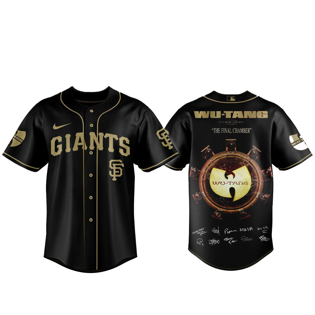 San Francisco Giants x Wu-Tang Forever The Final Chamber 2026 Baseball Jersey 1 - Unicasport San Francisco Giants x Wu-Tang Forever The Final Chamber 2026 Baseball Jersey