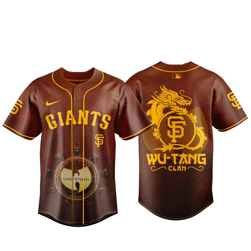 San Francisco Giants x Wu-Tang Forever The Final Chamber-US Tour 2026 Baseball Jersey 1 - Unicasport San Francisco Giants x Wu-Tang Forever The Final Chamber-US Tour 2026 Baseball Jersey