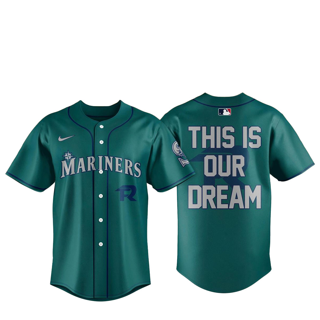 Seattle Mariners x Fuerza Regida Tour 2026 This Is Our Dream Baseball Jersey 1 - Unicasport Seattle Mariners x Fuerza Regida Tour 2026 This Is Our Dream Baseball Jersey