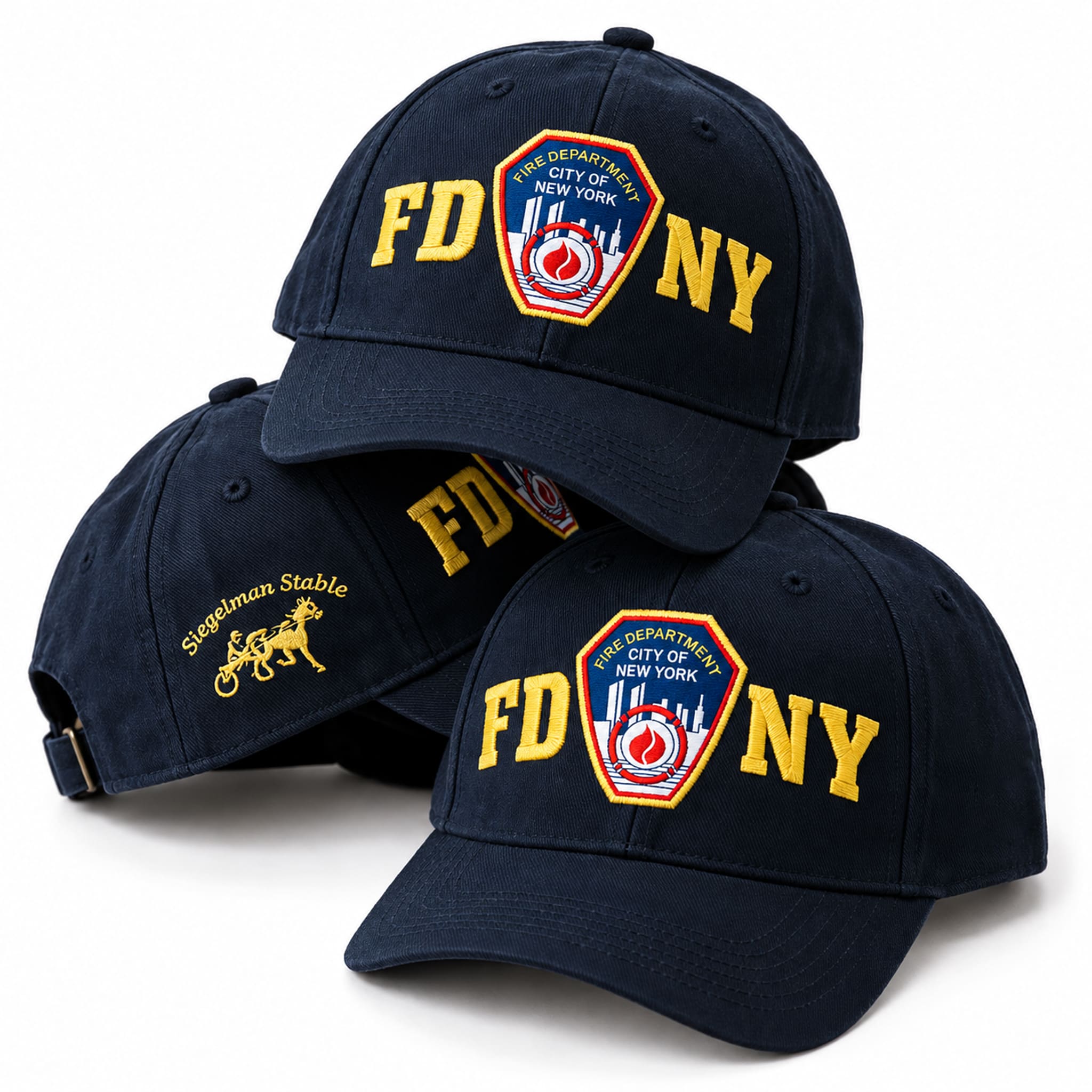 Siegelman Stable x FDNY Collaboration Hat Siegelman Stable Baseball Cap