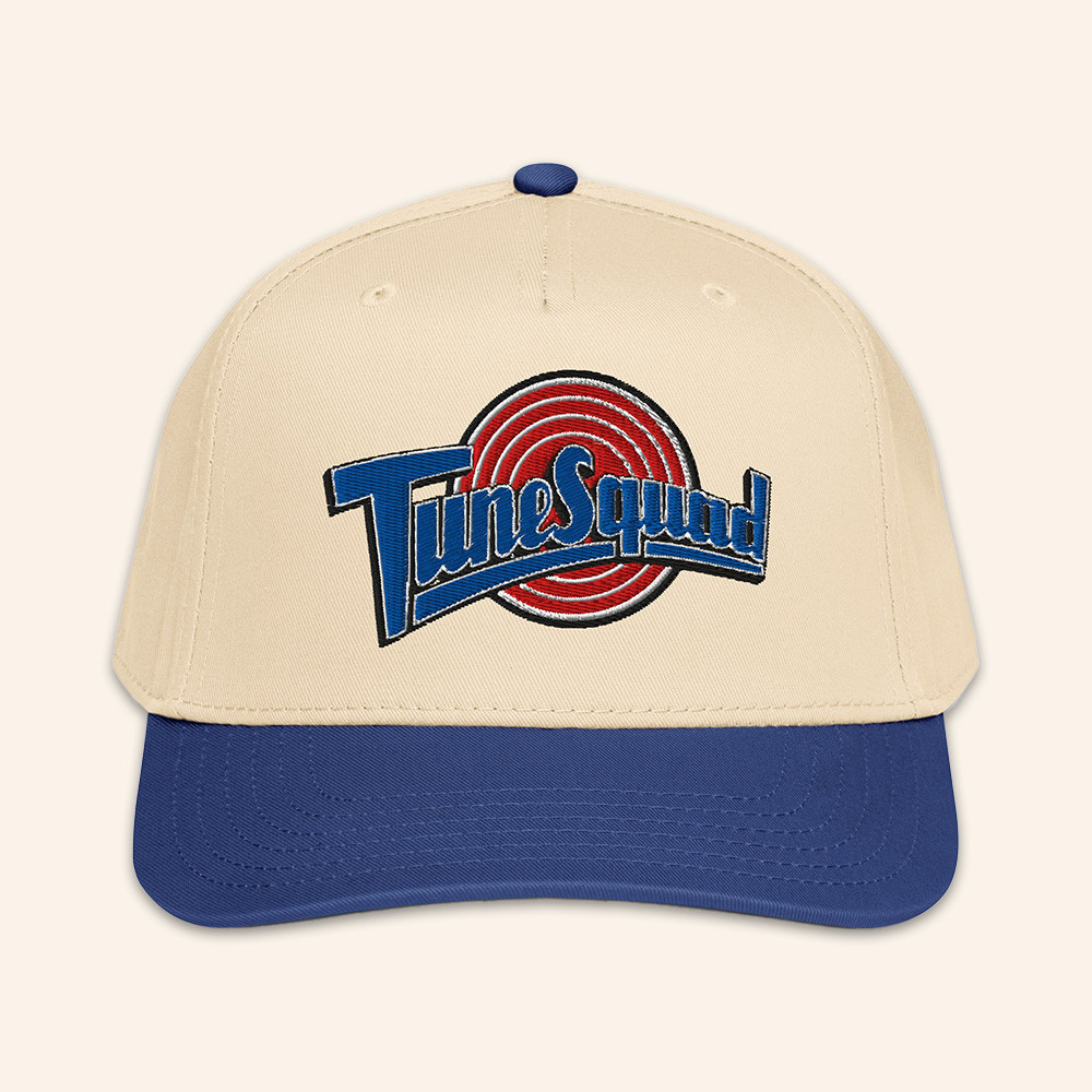 Space Jam Merch Tune Squad Logo Hat Sports Comedy Baseball Cap Gifts For Space Jam Lovers