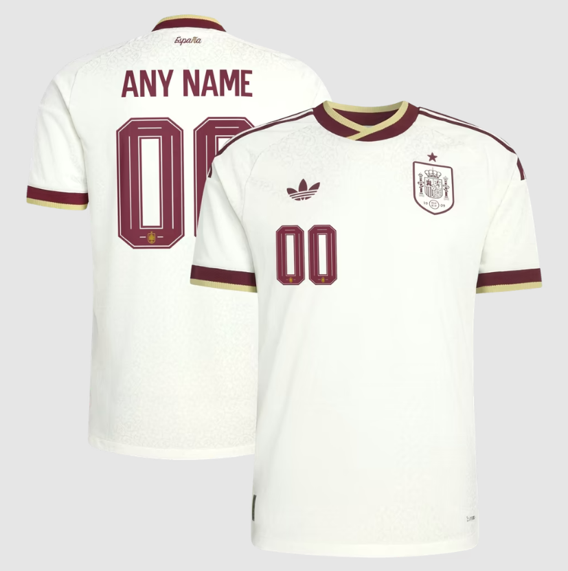Spain National Team adidas 2026 Away On-Field Authentic Custom Jersey Merch 1 - Unicasport Spain National Team adidas 2026 Away On-Field Authentic Custom Jersey Merch
