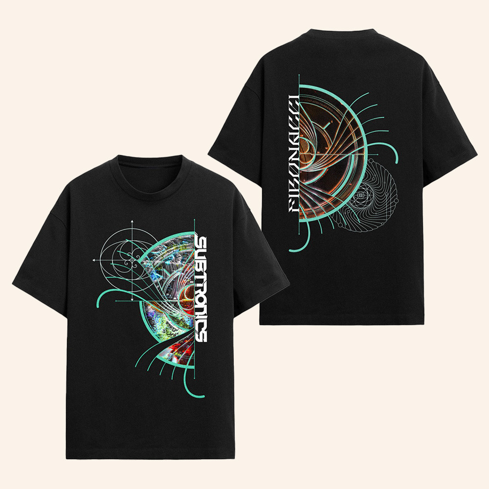 Subtronics Merch Fibonacci Tour Shirt Subtronics Concert Clothes EDM Lovers Gifts Ideas