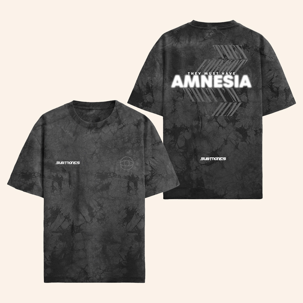 Subtronics Merch They Must Have Amnesia Shirt Subtronics Concert Apparel EDM Lovers Gifts