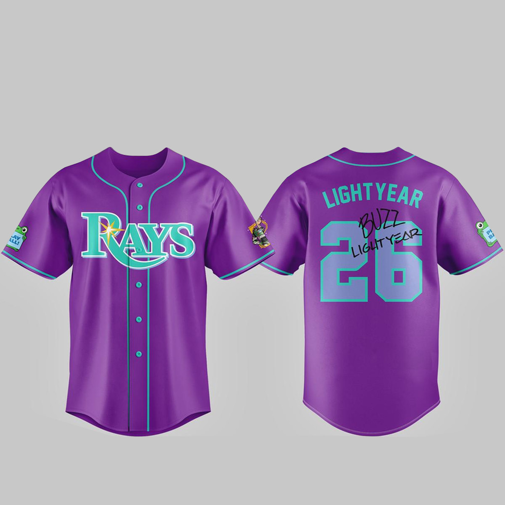 Tampa Bay Rays x Toy Story 5 Buzz Lightyear 2026 Baseball Jersey 1 - Unicasport Tampa Bay Rays x Toy Story 5 Buzz Lightyear 2026 Baseball Jersey