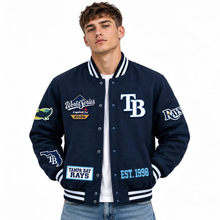 TB Rays Merch World Series Bound 2026 Baseball Jacket Perfect Fans Apparel Gift