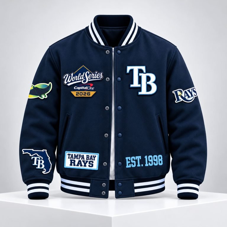 TB Rays Merch World Series Bound 2026 Baseball Jacket Sport Enthusiast Gift