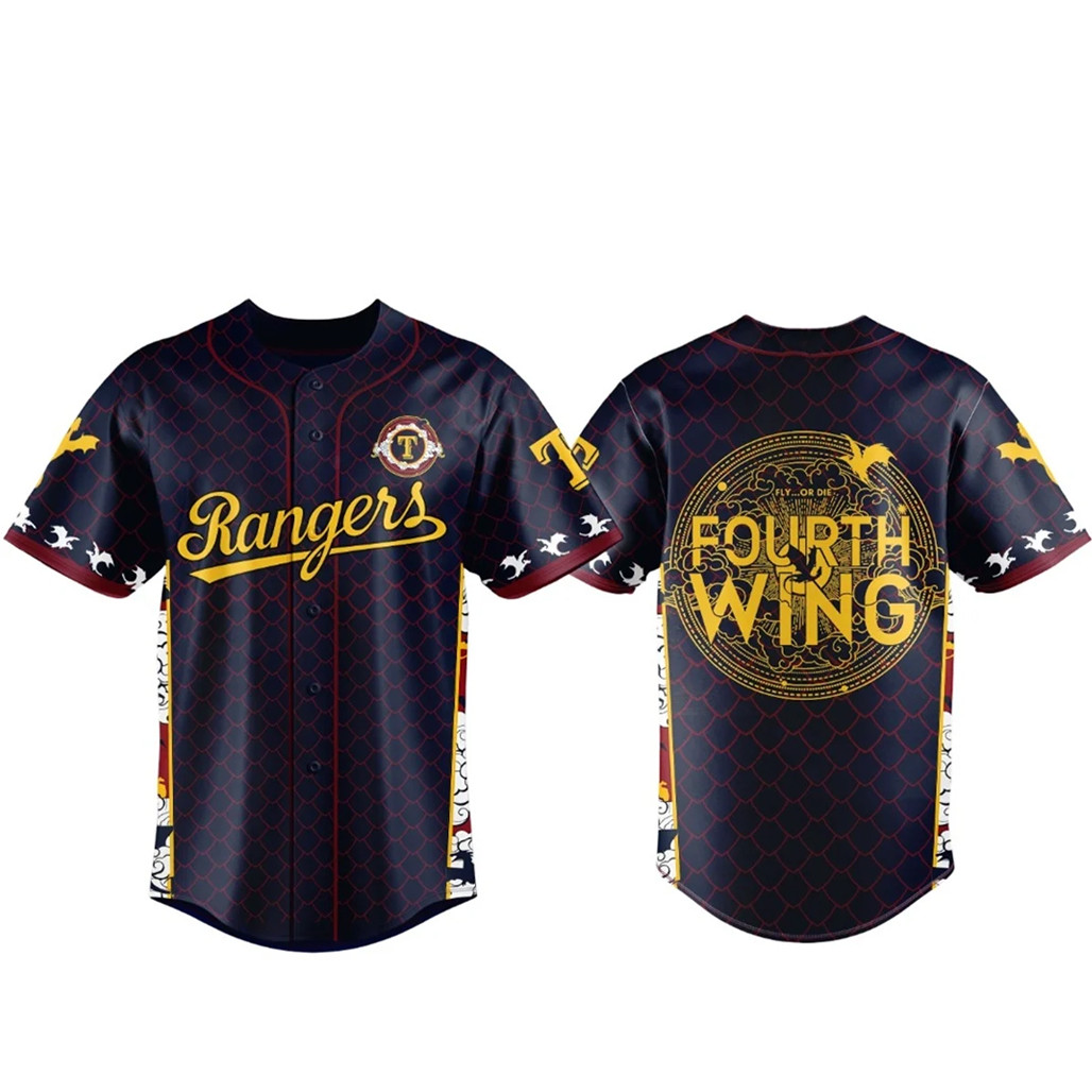 Texas Rangers Fly Or Die Fourth Wing 2026 Baseball Jersey