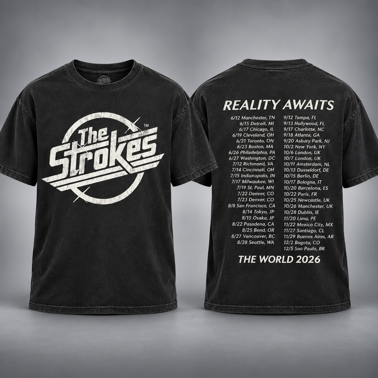 The Strokes Reality Awaits The World 2026 Dusseldorf October 13 T