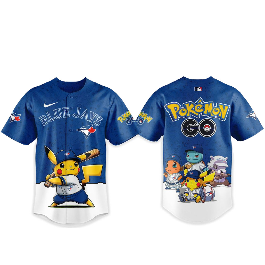 Toronto Blue Jays Pokemon Go Night 2026 Baseball Jersey