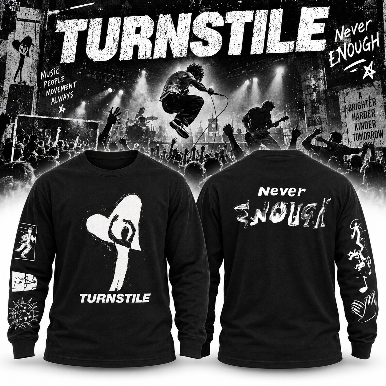 Turnstile Store Merch The Never Enough Tour 2026 Never Enough