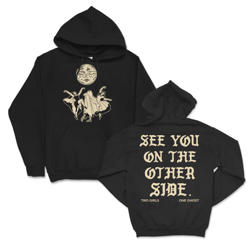 Two Girls One Ghost Store Merch Dancing Moon Pullover Hoodie Merch 2 - merchtourboutique two girls one ghost store merch dancing moon pullover hoodie merch 5LDdH - merchtourboutique
