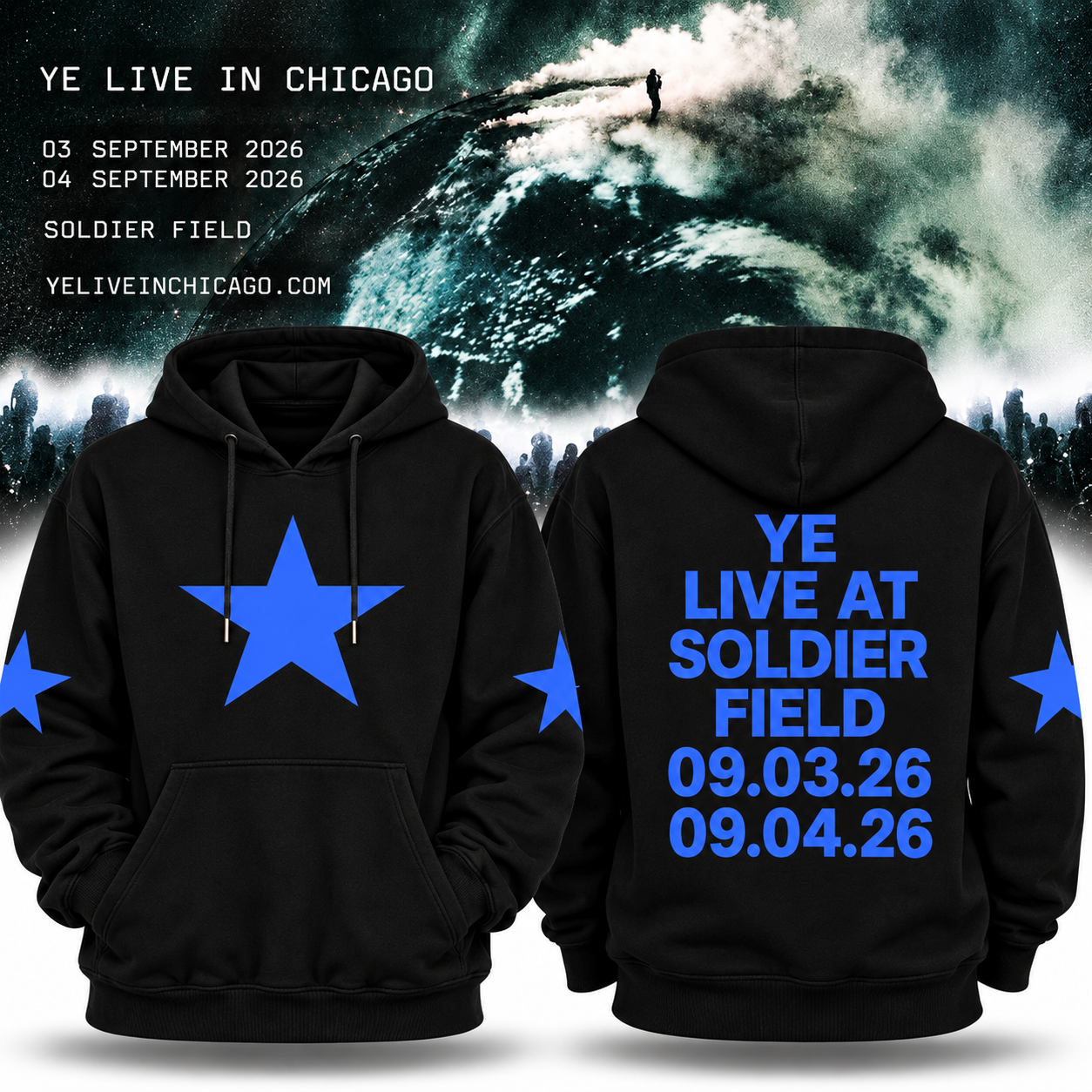 Ye Soldier Field Chicago Sep 3-4 2026 Live Concert Tour Hoodie Merch Limited Edition 2 - merchtourboutique ye soldier field chicago sep 3 4 2026 live concert tour hoodie merch limited edition dZvDj - merchtourboutique